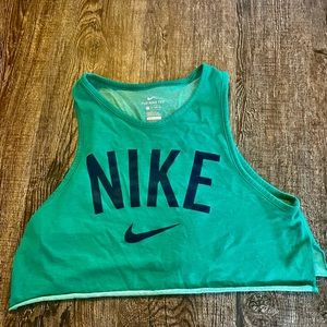 Nike crop cotton tee Sz xs